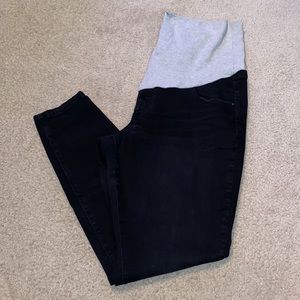 🤰Thyme Slim Fit Fully Belly Black Maternity Jeans